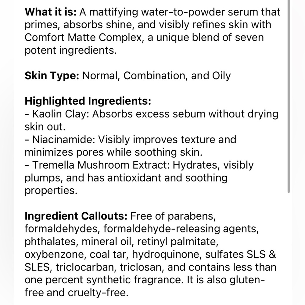 🌟SOLD🌟DANESSA MYRICKS BEAUTY Yummy Skin Water Powder Serum 8 mL - Picture 9 of 10